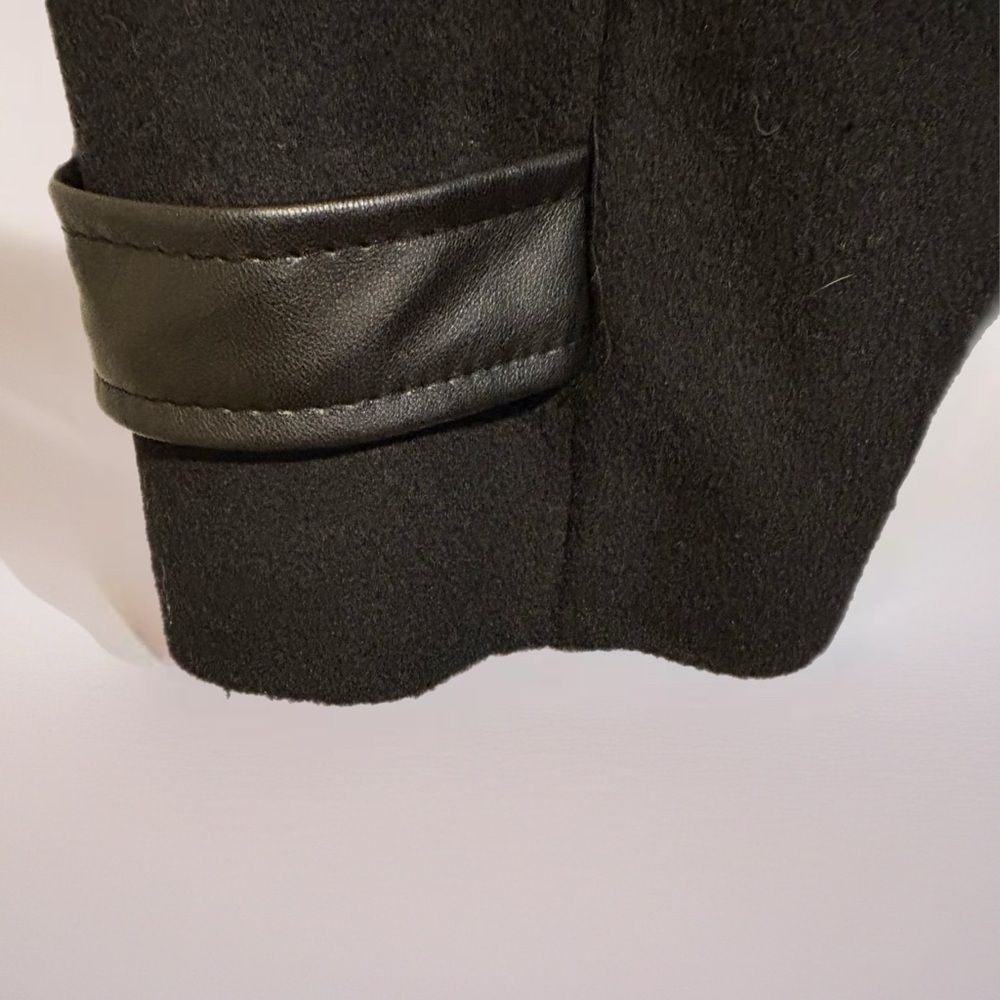 MICHAEL Michael Kors Black Trench Coat - Picture 3 of 6